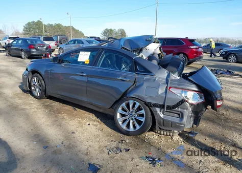 2013 Hyundai Sonata Se z USA, uszkodzony, nr VIN 5NPEC4AC7DH607633